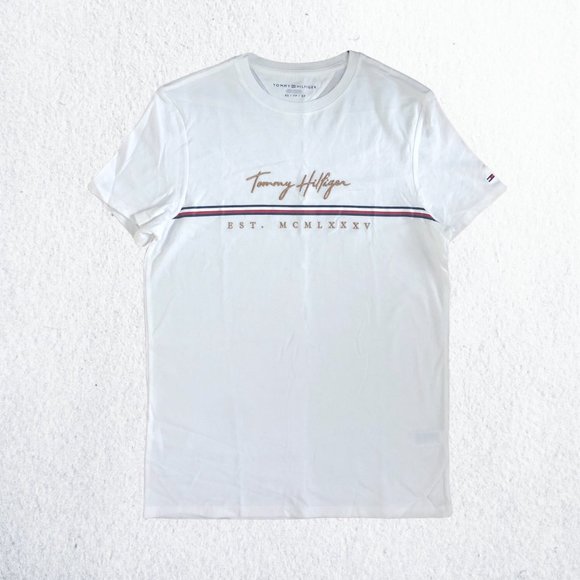 XS S M L XL XXL Tommy Hilfiger 78J4581 110 Tee T shirt NWT - Picture 3 of 8